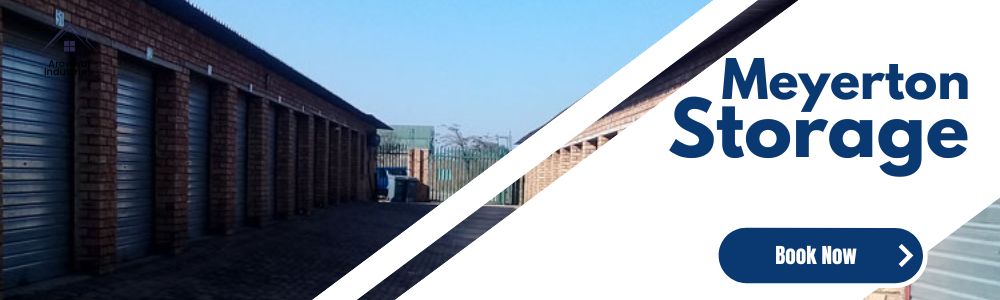 Exterior view of Aureus Self Storage facility in Meyerton Randfontein, showcasing secure and accessible self-storage solutions